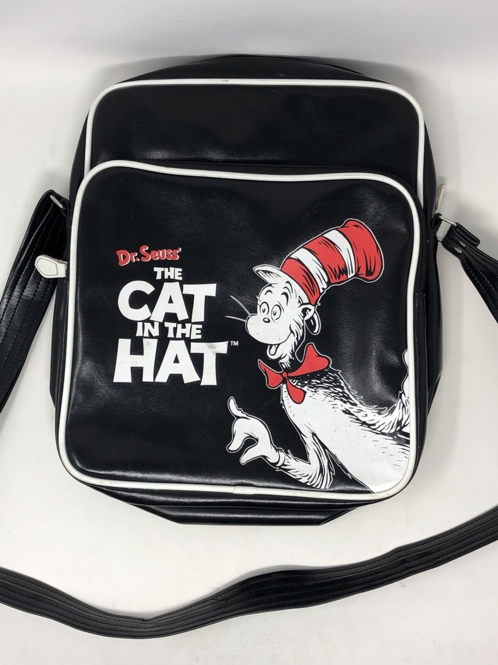 Dr. Seuss' The Cat in the Hat Black Shoulder Bag